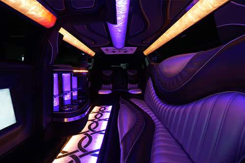 modern party bus interiors